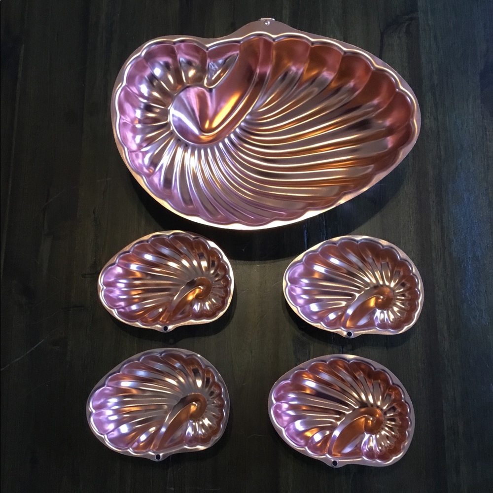 Seashell Copper Mold Set - Picture 2 of 3